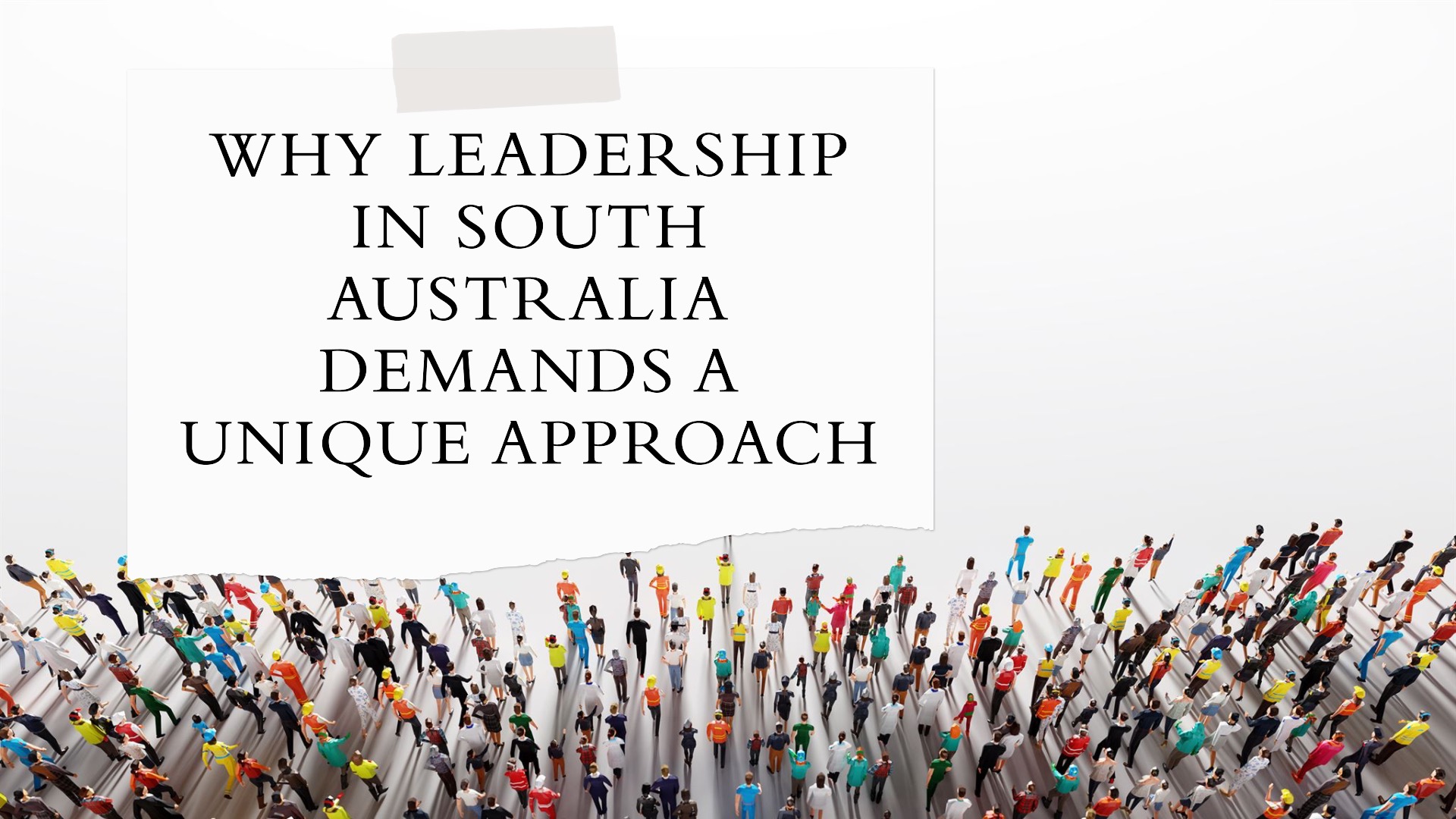 Designer-2 leadership in south australia