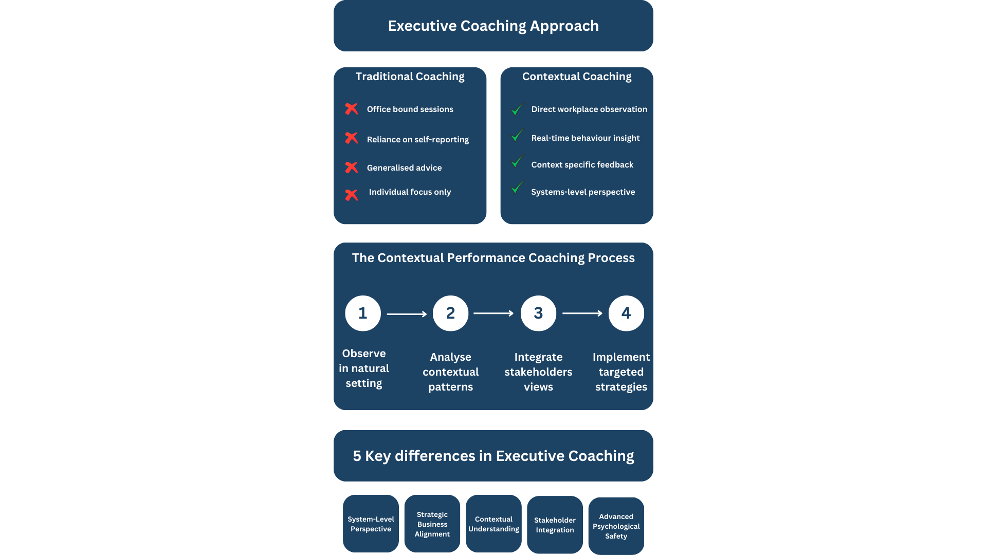 infografic executive coaching executive coaching contextual performance approach